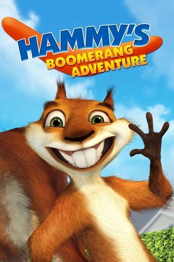 Cartel de Vecinos invasores: La aventura de Hammy y el boomerang