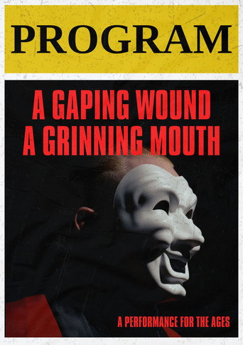 Cartel de A Gaping Wound, A Grinning Mouth