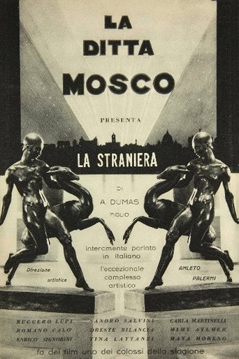 Cartel de La straniera