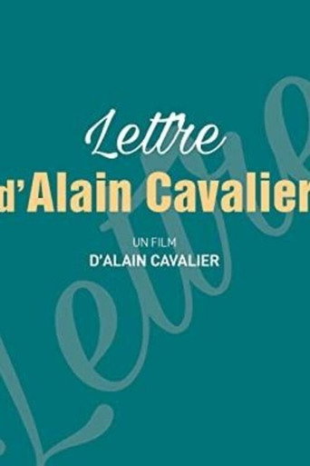 Cartel de Lettre d'Alain Cavalier
