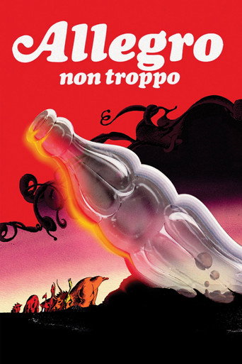 Cartel de Allegro non troppo