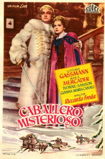 Cartel de Caballero misterioso