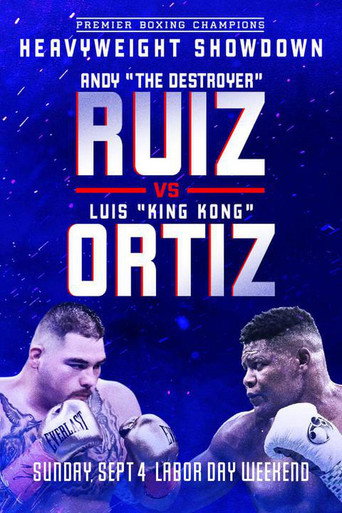 Cartel de Andy Ruiz Jr. vs. Luis Ortiz