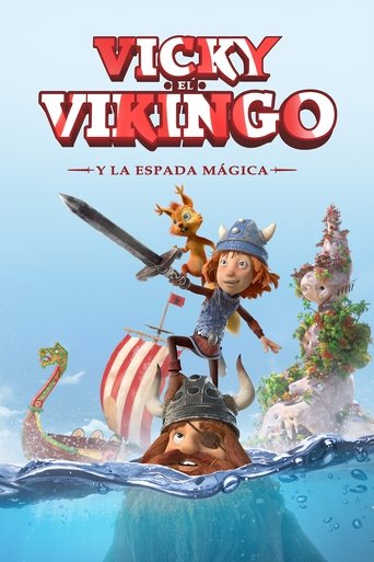 Cartel de Vicky el Vikingo y la espada mágica