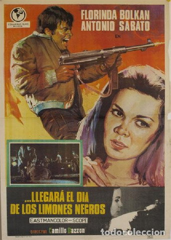 Cartel de Llegará el día de los limones negros