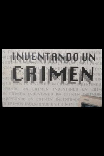 Cartel de Inventando un crimen