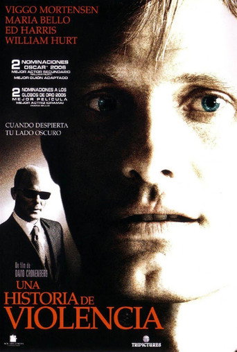 Cartel de Una historia de violencia