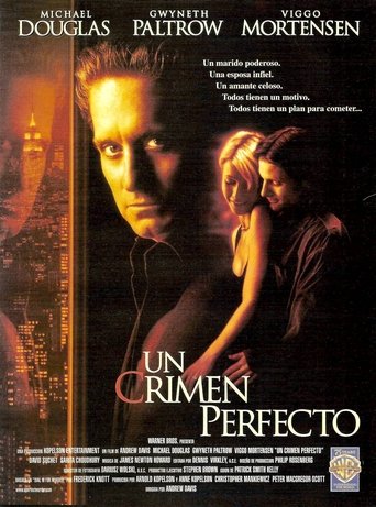 Cartel de Un crimen perfecto