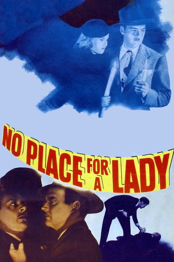 Cartel de No Place for a Lady