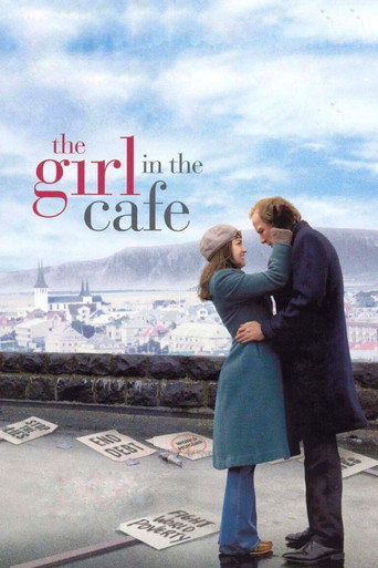 Cartel de La chica del café