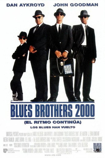 Cartel de Blues Brothers 2000 (El ritmo continúa)