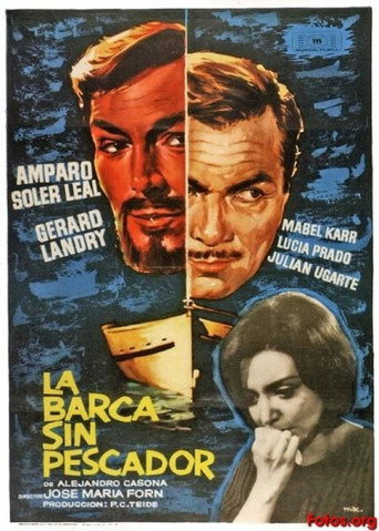 Cartel de La barca sin pescador