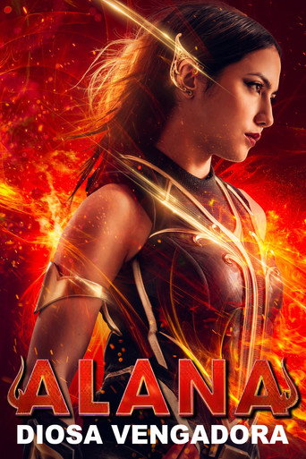 Cartel de Alana, diosa vengadora