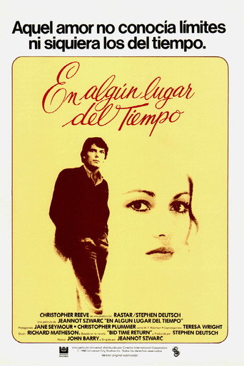 Cartel de En algún lugar del tiempo