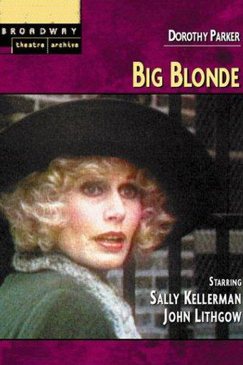 Cartel de Big Blonde