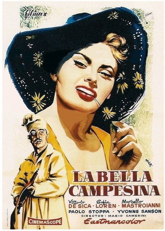 Cartel de La bella campesina