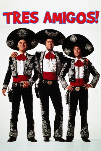 Cartel de ¡Tres amigos!