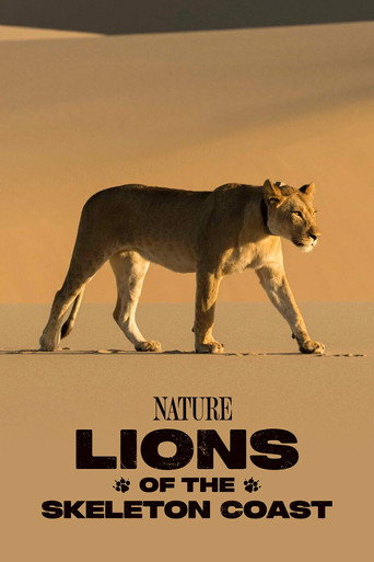 Cartel de Lions of the Skeleton Coast