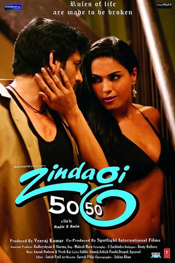 Cartel de Zindagi 50 50