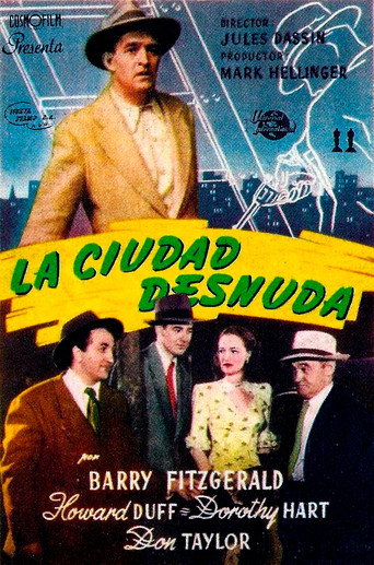 Cartel de La ciudad desnuda