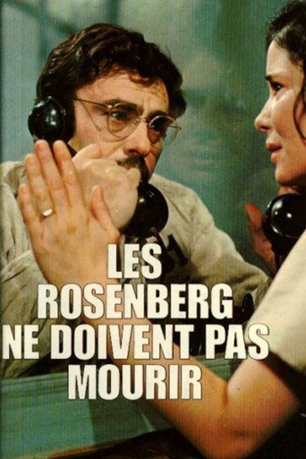 Cartel de Les Rosenberg ne doivent pas mourir