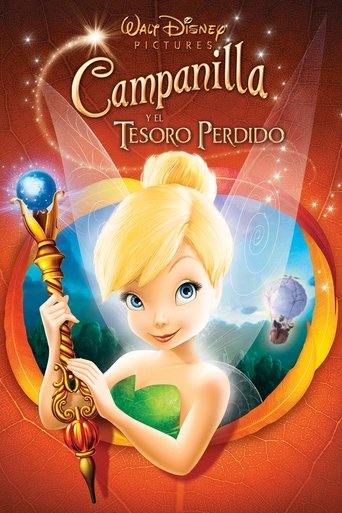 Cartel de Campanilla y el tesoro perdido
