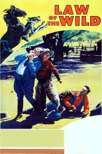 Cartel de The Law of the Wild