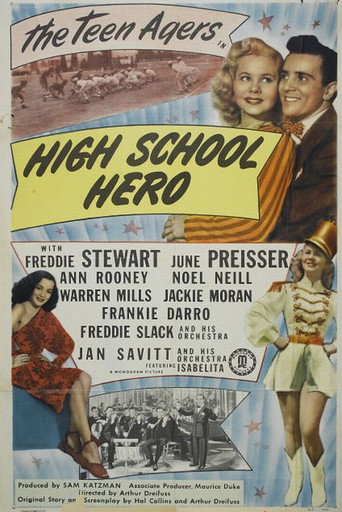Cartel de High School Hero