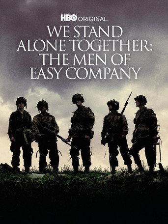 Cartel de Los soldados de la guerra: Los hombres de la Compañía Easy