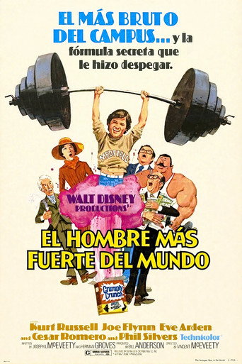 Cartel de El hombre más fuerte del mundo