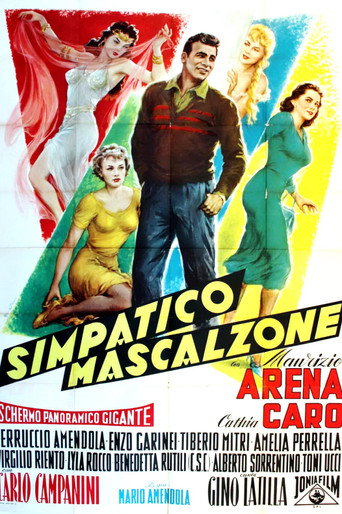 Cartel de Simpatico mascalzone