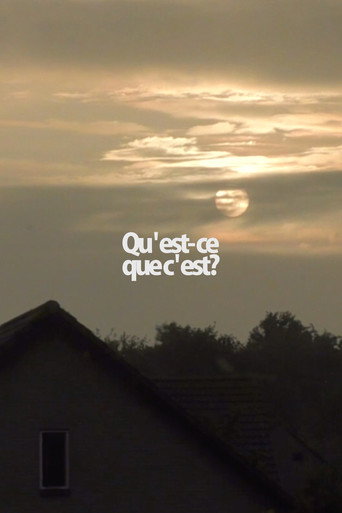 Cartel de Qu'est-ce que c'est?