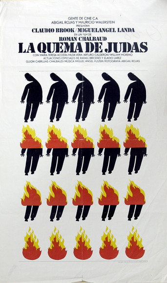 Cartel de La quema de Judas