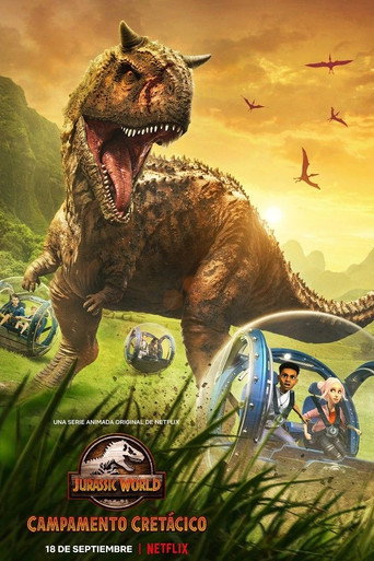 Cartel de Jurassic World: Campamento Cretácico