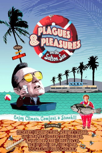 Cartel de Plagues and Pleasures on the Salton Sea