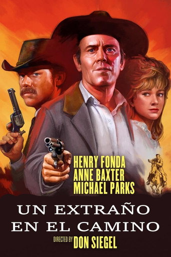 Cartel de Un extraño en el camino