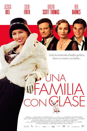 Cartel de Una familia con clase