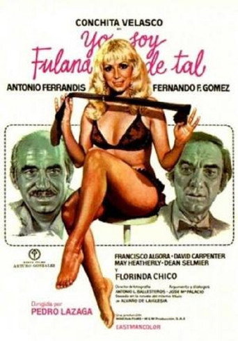 Cartel de Yo soy fulana de tal