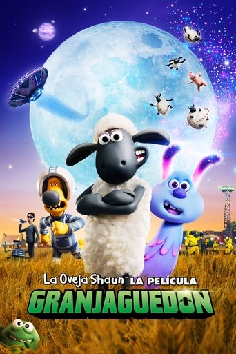 Cartel de La oveja Shaun, la película Granjaguedón