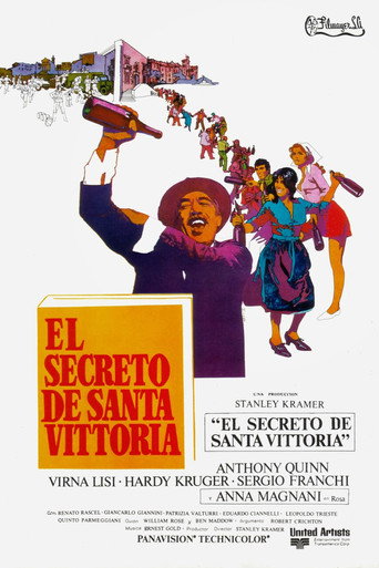 Cartel de El secreto de Santa Vittoria