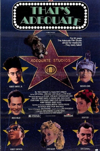 Cartel de That's Adequate