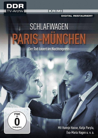 Cartel de Schlafwagen Paris-München
