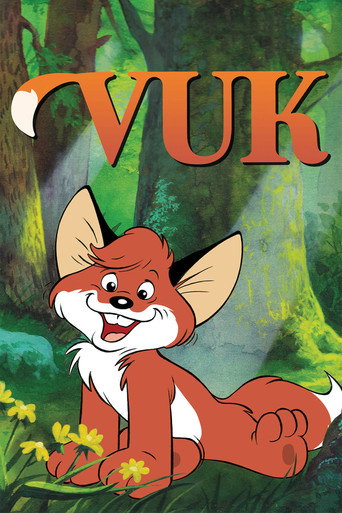 Cartel de Vuk: un zorrito muy astuto