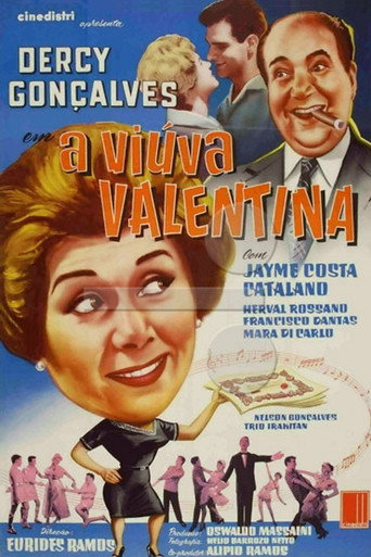 Cartel de A Viúva Valentina