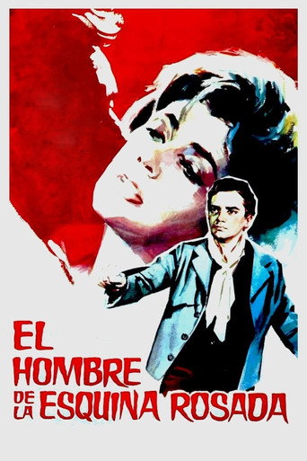 Cartel de El hombre de la esquina rosada