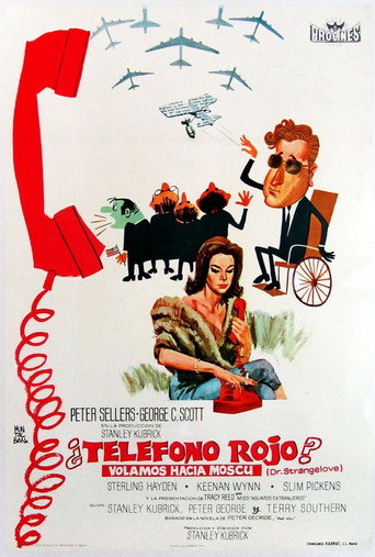 Cartel de ¿Teléfono rojo? Volamos hacia Moscú