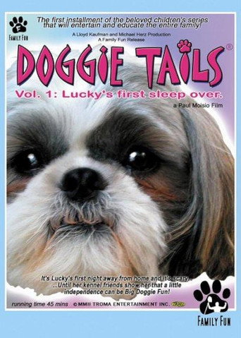 Cartel de Doggie Tails, Vol. 1: Lucky's First Sleep-Over