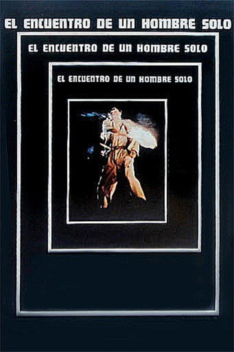Cartel de El encuentro de un hombre solo