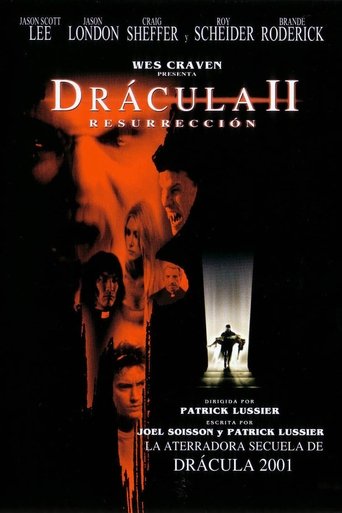 Cartel de Drácula II. Resurrección
