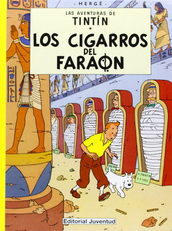 Cartel de Los cigarros del faraón